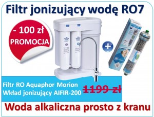 Aquaphor Morion + wkład alkalizujący Aquafilter AIFIR-200 gratis