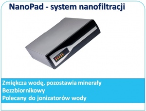 Nano Pad - nanofiltracja - polecany do jonizatorów wody